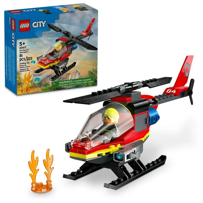 Fire Rescue Helicopter - City Fire (60411)