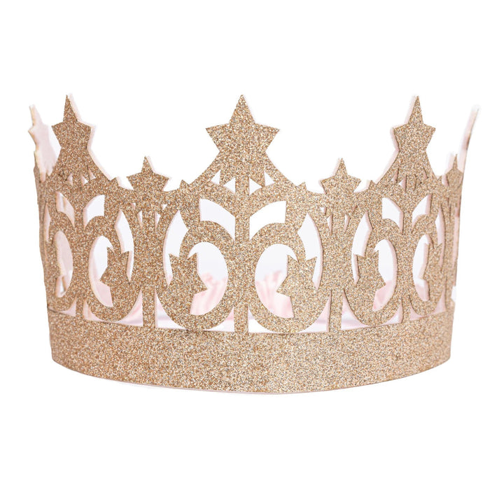 Gold Glitter Crown (11120)