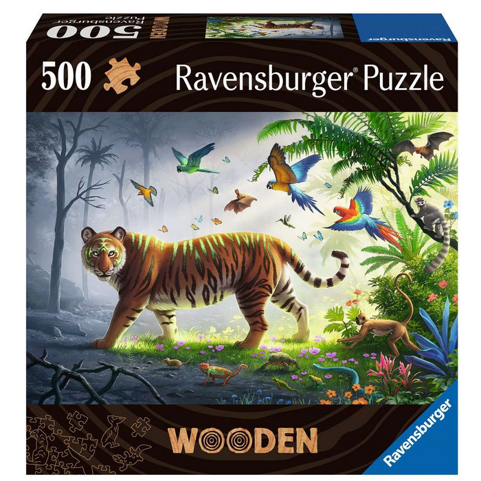 R - Wooden Tiger - 500pc (17514) - DISCOUNTED/FINAL SALE