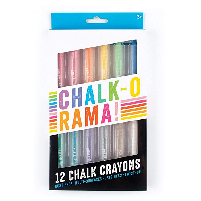 Chalk-O-Rama Chalk Crayon Sticks (12pc) (124-003)