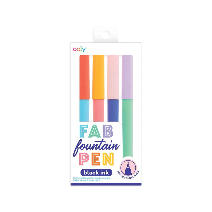 Fab Fountain Pens 4pc (132-091)