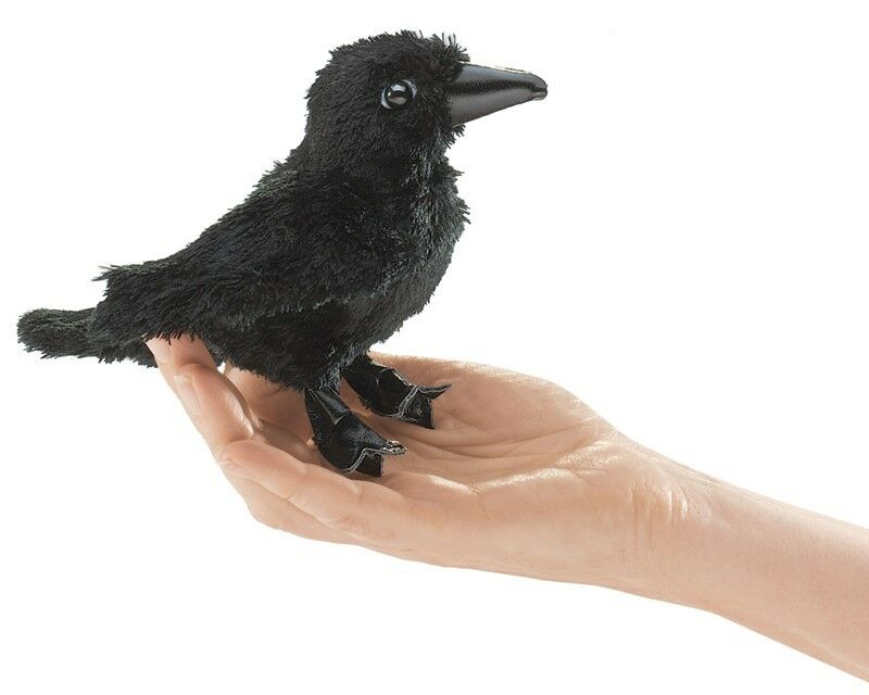 Raven - Mini (2698) - Finger Puppet