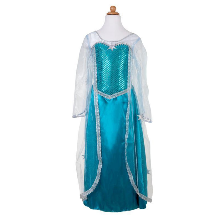 Dress & Cape - Ice Queen (Blue) 5-6 Years (38985)