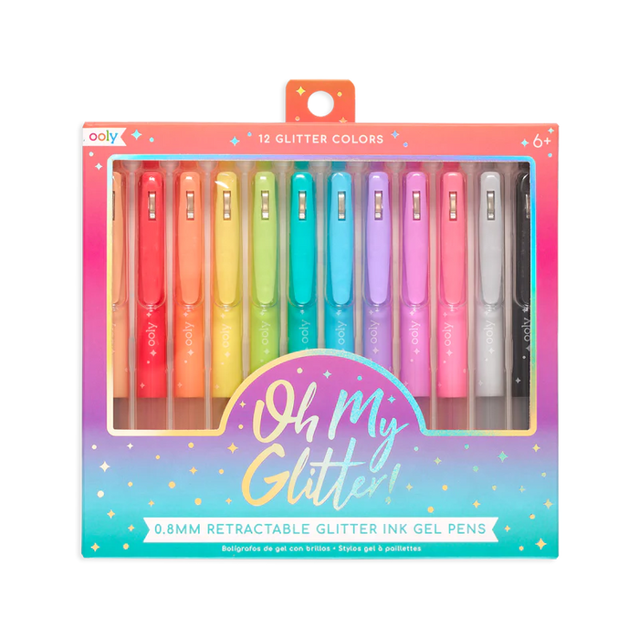 Oh My Glitter! Gel Pens (12pc) (132-124)