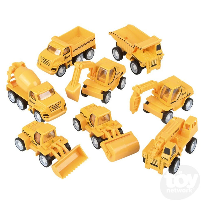 Die Cast - Mini Construction Vehicles - 2.5 in. (ZIB)