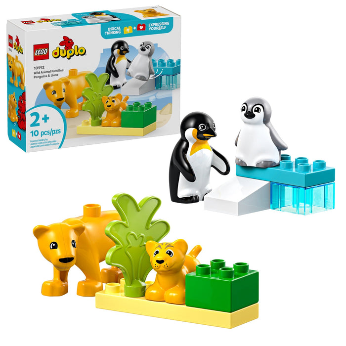 Wild Animal Families: Penguins & Lions - DUPLO Town (10442)