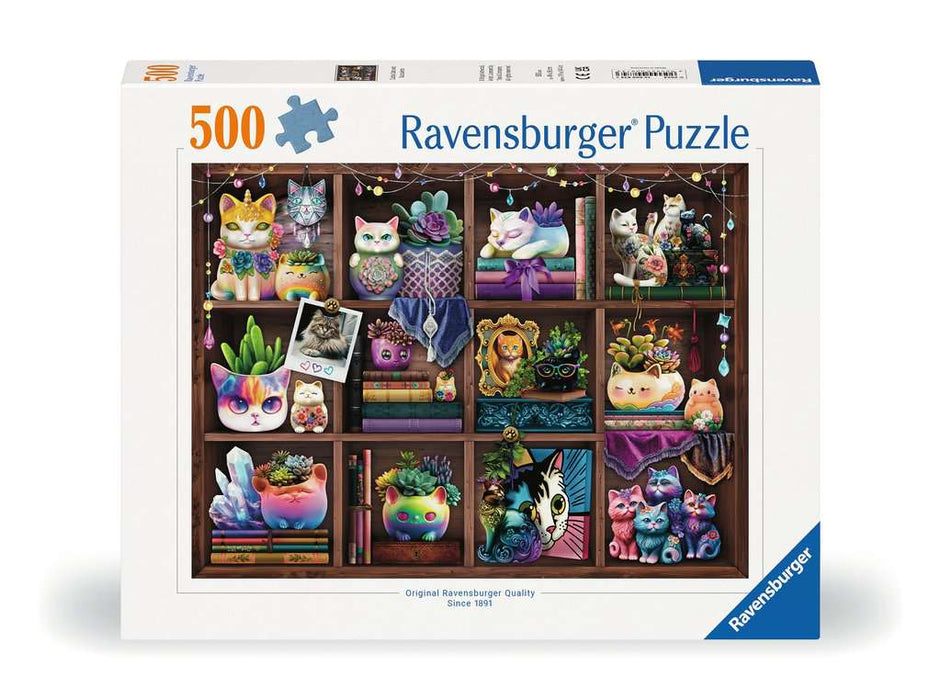 R - Cubby Cats and Succulents - 500pc (12000874)
