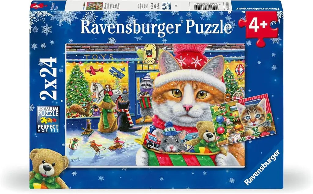 R - Christmas Kitties - 2x24pc (12004059)