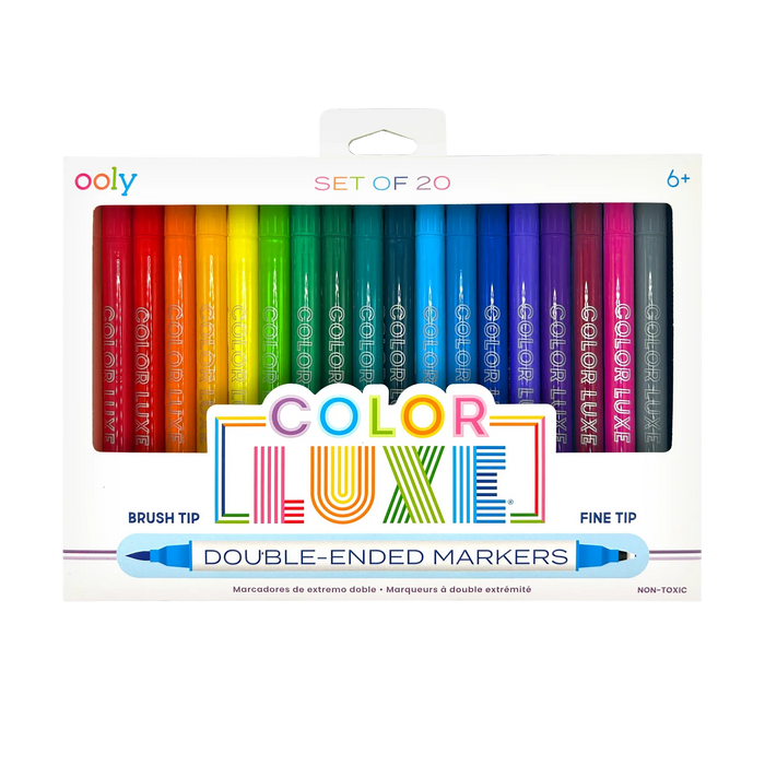 Color Luxe: Double-Ended Markers - 20pc Set (130-120)