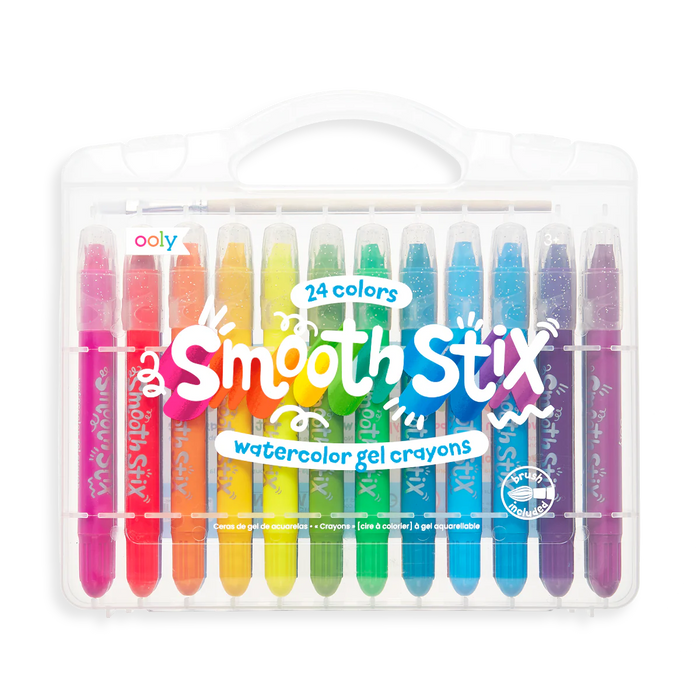 Smooth Stix: Watercolor Gel Crayons - 25pc Set (133-091)