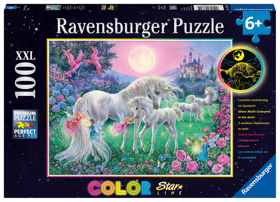 R - Unicorns in the Moonlight - 100pc (13670)