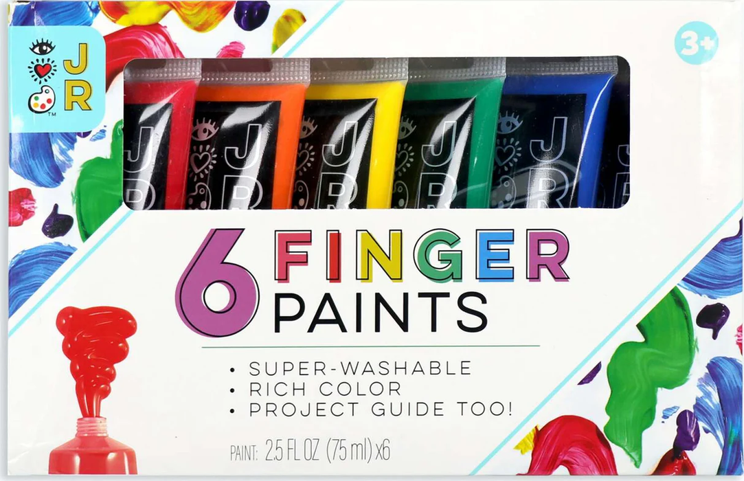 iHeartArt - JR 6 Washable Fingerpaints