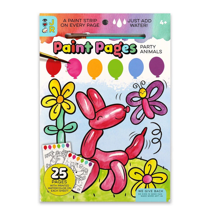 iHeartArt JR - Paint Pages - Party Animals
