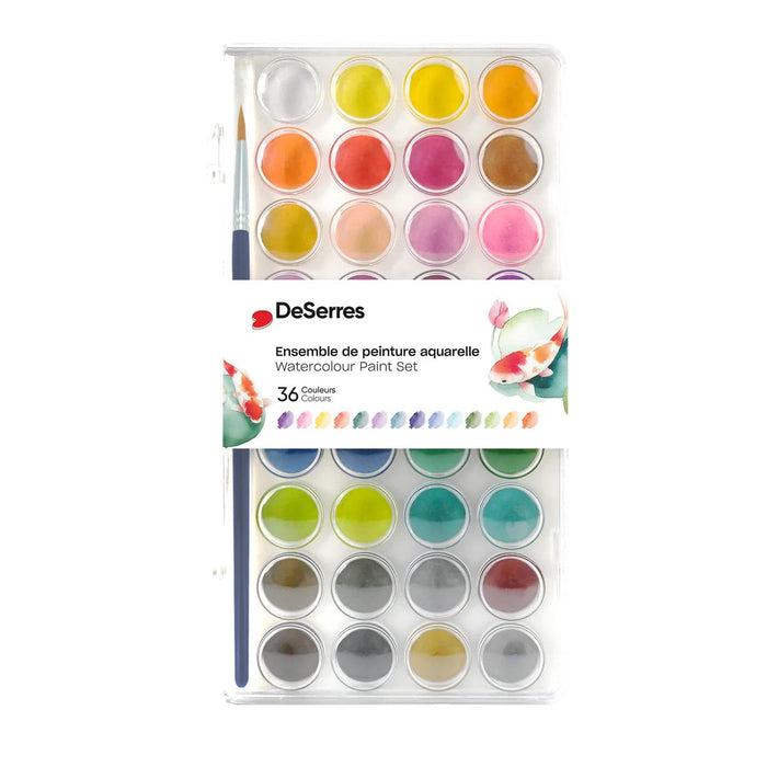 Watercolour Paint Set (36 Colours)