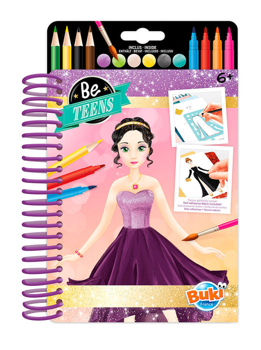 Be Teens Fashion Sketchbook - Evening Dress