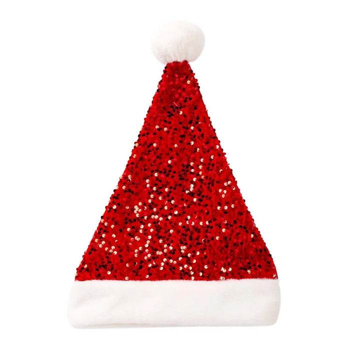 Red Sequin Santa Hat (29540)