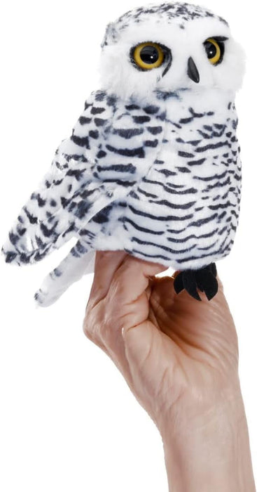 Owl, Snowy Small (3197) - Hand Puppet