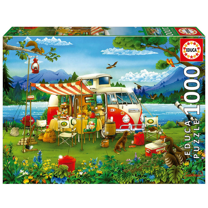 EDU - Camping Holiday - 1000pc (32119922) (KT)