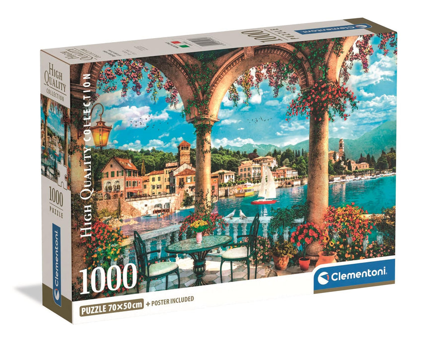 Balcony View of Lake Como - 1000pc 