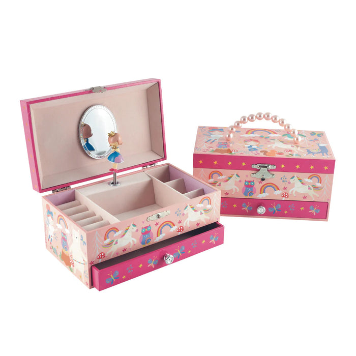 Rainbow Woodland Jewelery Box