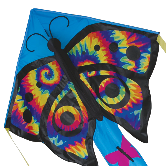 Kite: Lg. Easy Flyer - Tie Dye Butterfly 
