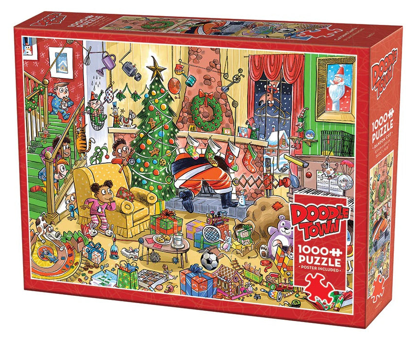 CH - DoodleTown: Catching Santa - 1000pc (44513)