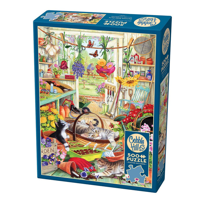 CH - Potting Shed Cats - 500pc (45115)