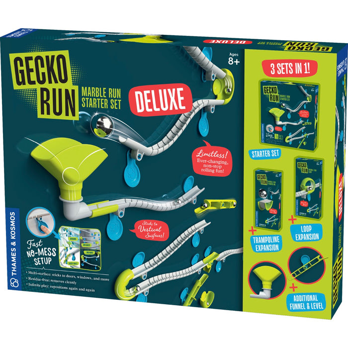 Gecko Run: Marble Run Deluxe Starter Set