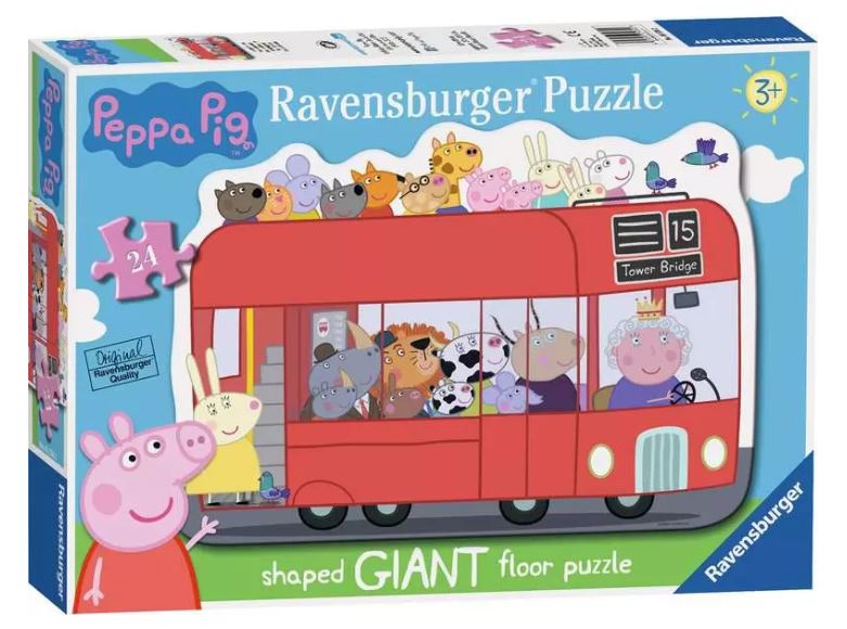 R - Peppa Pig London Bus - 24pc (05530)