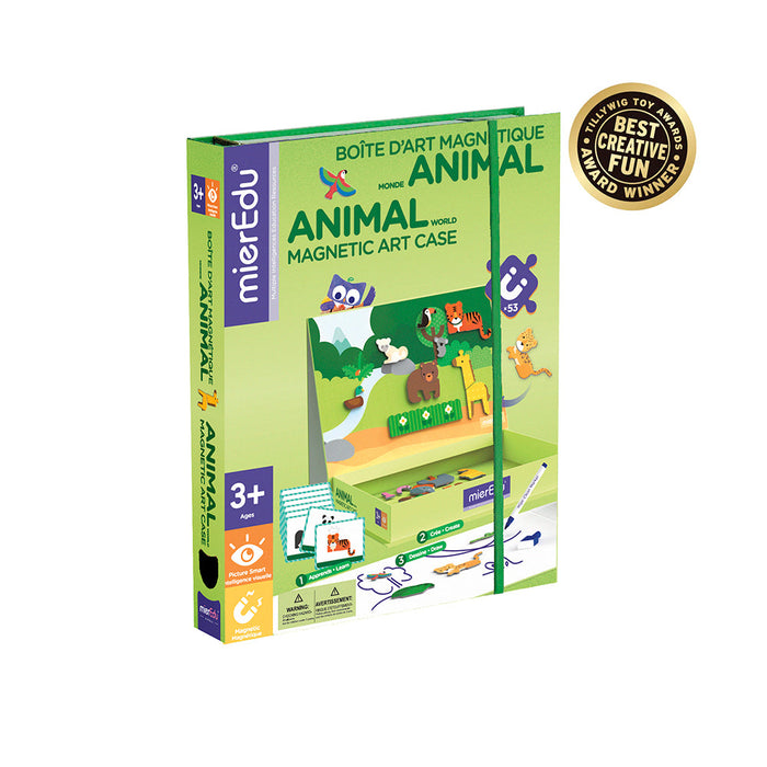 MierEdu - Magnetic Art Case - Animal World (0325) (KT)