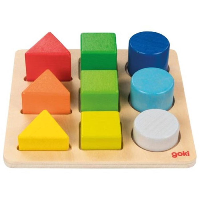 Colour and shape sorting board (58753)