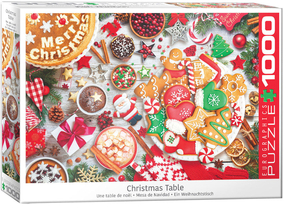 E - Christmas Table - 1000pc (6000-5623)