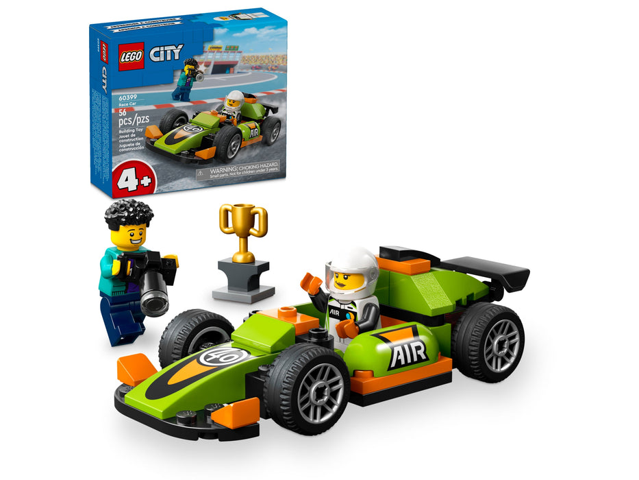 Green Race Car - City Great Vehicles 4+ (60399)