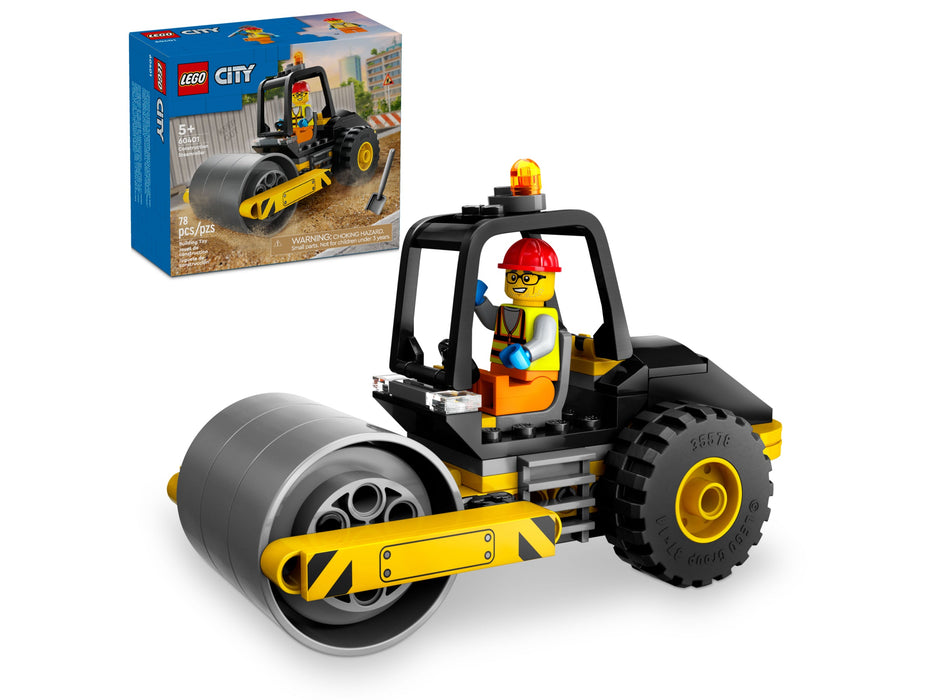 Construction Steamroller - City Great Vehicles (60401)