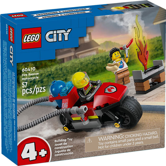 Fire Rescue Motorcycle - City Fire 4+ (60410)