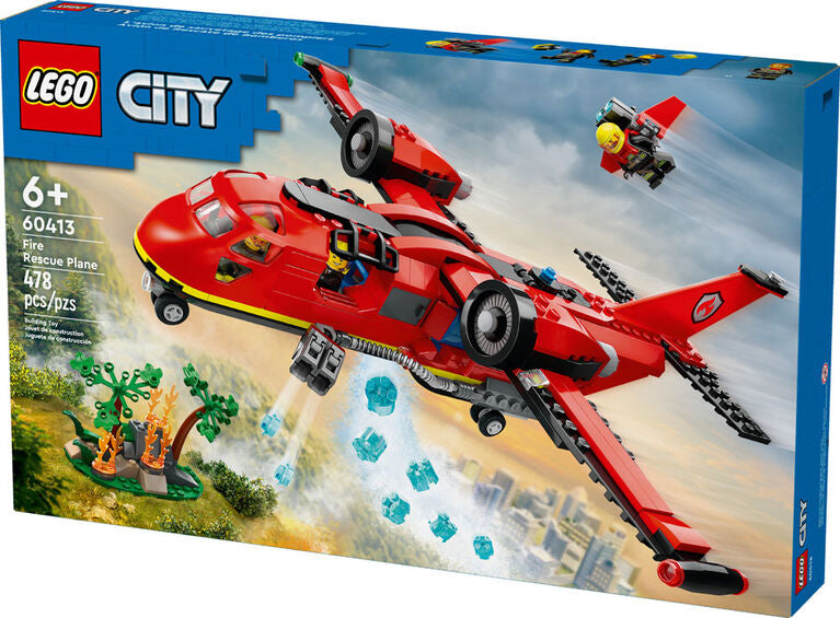 Fire Rescue Plane - City Fire (60413)