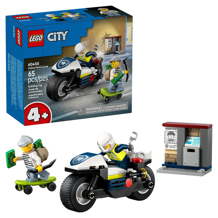 Police Motorcycle Chase - City Police (60455)