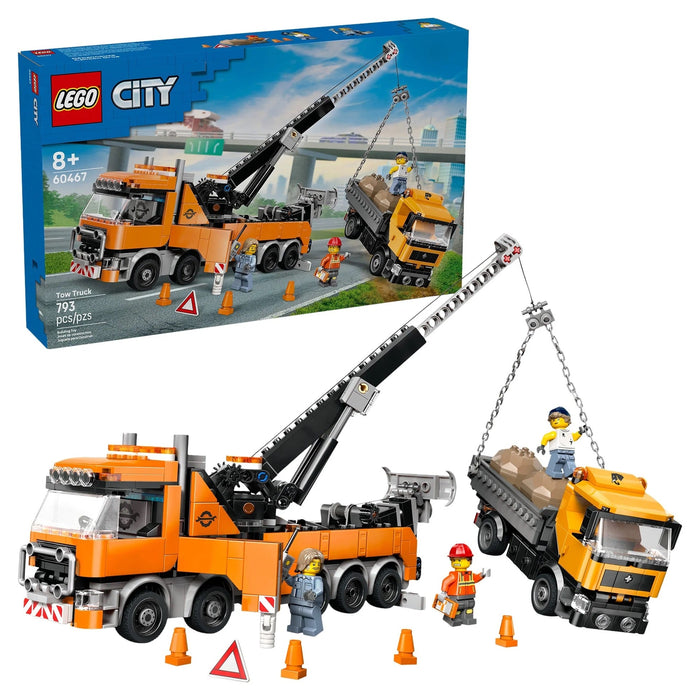 Heavy-Duty Recovery Tow Truck - City Vehicles (60467)
