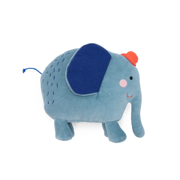 Les Toupitis - Elephant Rattle - Moulin Roty (679020)