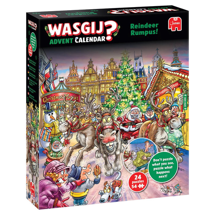 Wasgij - 2025 Advent Calendar - 24 x 54pc (70-00773)