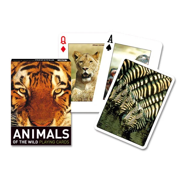 Piatnik - Playing Cards - Animals of the Wild (81-01483)