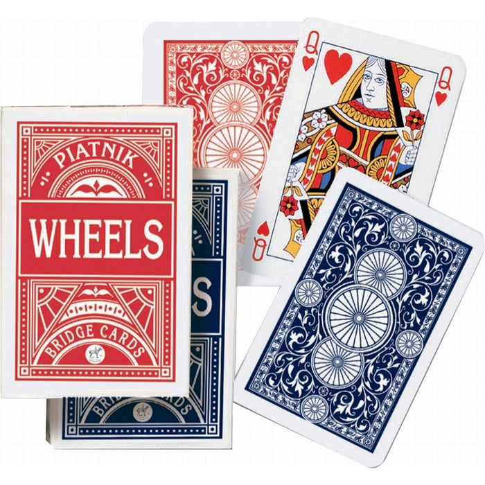 Playing Cards - Wheels - Bridge Size 