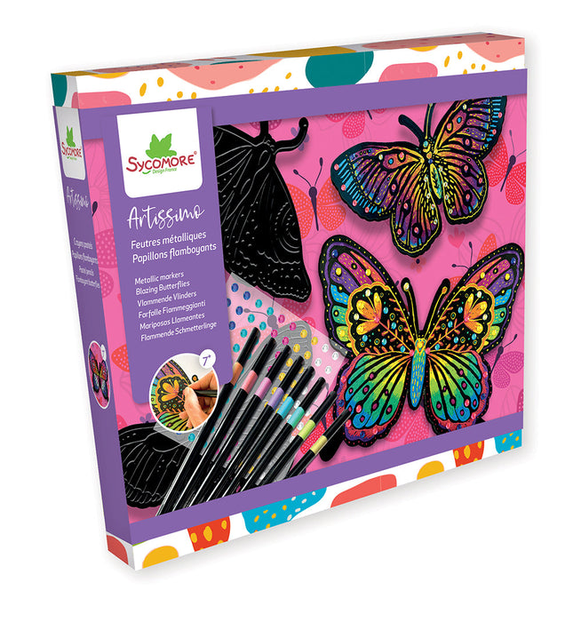 Artissimo LG Metallic Markers Butterflies