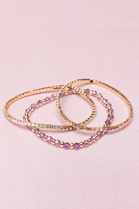 Bracelet - Boutique Enchanted Elegance, 3pc 