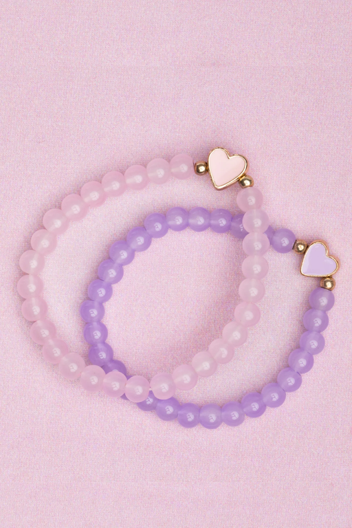 Bracelet - Boutique Chic w/ all My Hearts, 2pc 