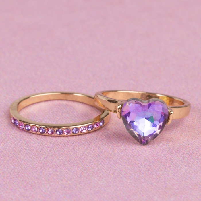 Boutique Chic Precious Purple Ring (92001)