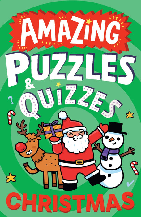 Amazing Christmas Puzzles and Quizzes  - HC