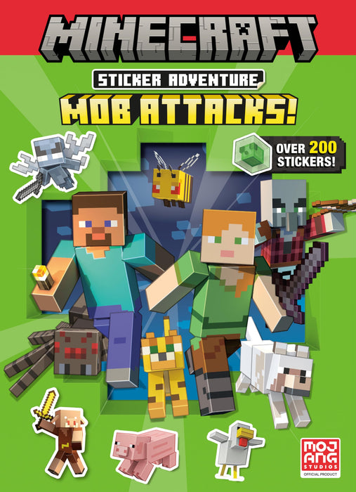 Minecraft Sticker Adventure: Mob Attacks - PR