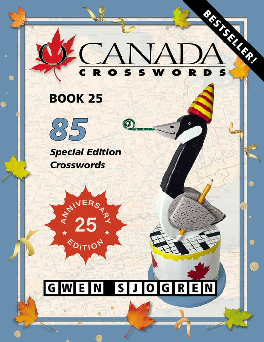 O Canada Crosswords Book
