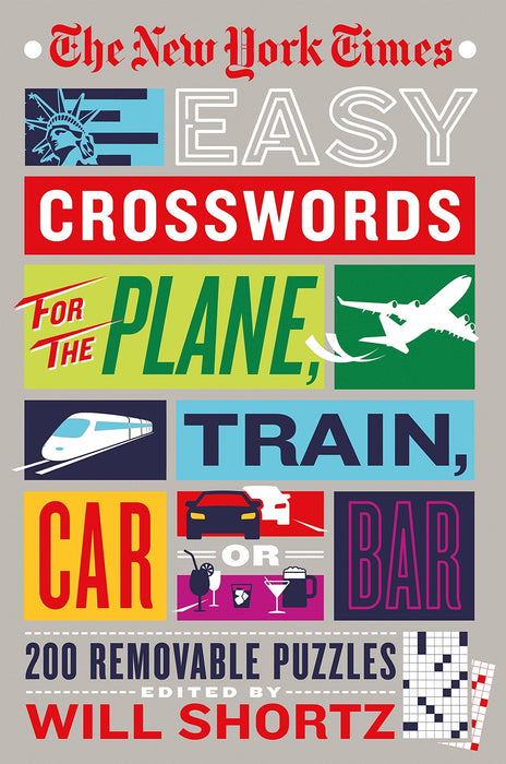 New York Times Easy Crosswords for the Plane, Train, Car or Bar - RC